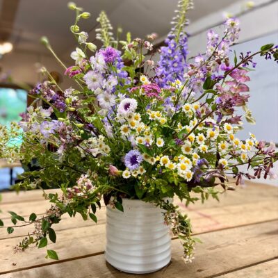 Large vase for table, bar or pedestal